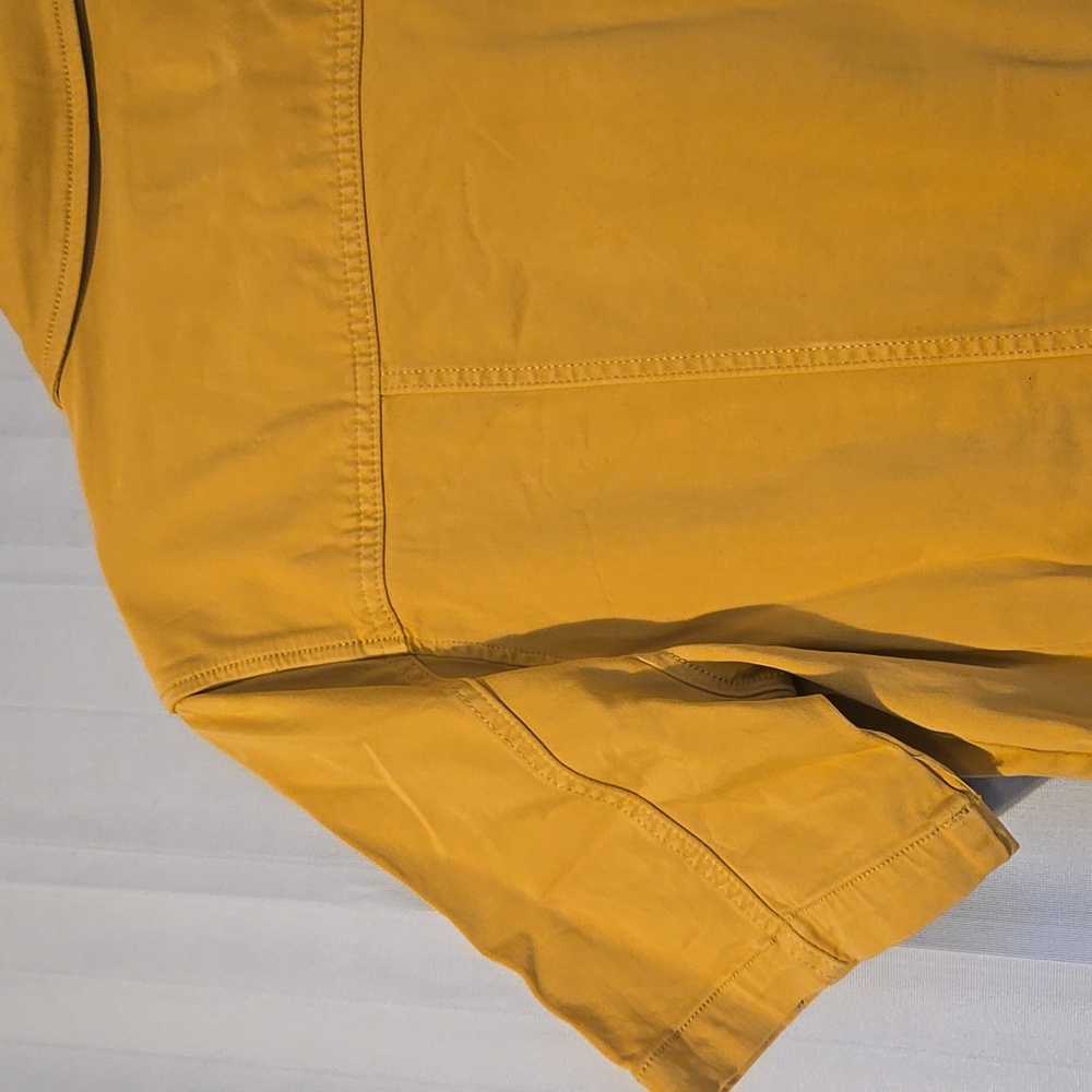 Liverpool Mustard Utility Jacket Sz Large NWOT - Picture 6 of 10
